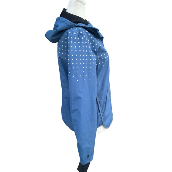 Scuderia Ferrari Women's Blue "Water Resistant" Windbreaker Jacket US XS - Picture 6 of 16